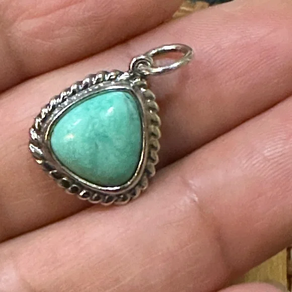 James Avery Turquoise Pendant ONLY. - Picture 4 of 6